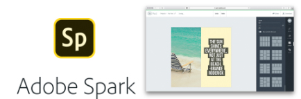 Adobe Spark app