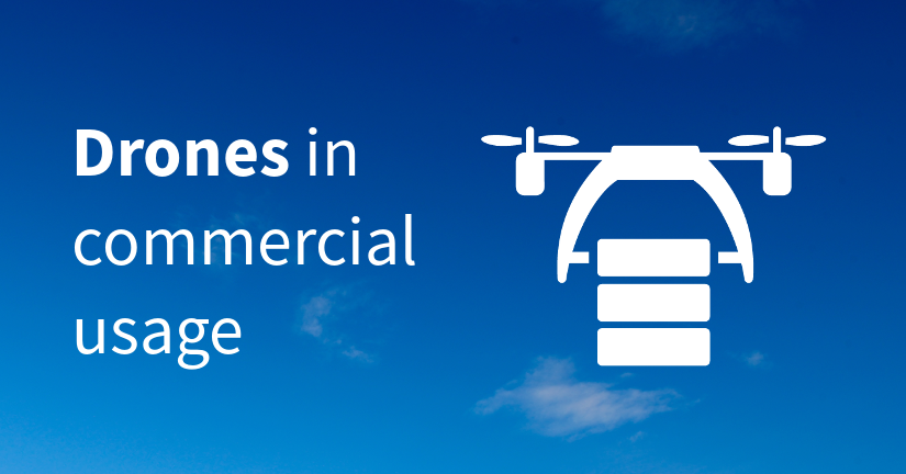 Drones in commercial usage